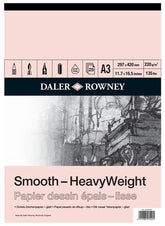 Daler Rowney Sketching Smooth Heavyweight Cartridge Pad A3 - Al Masam Stationery LLC